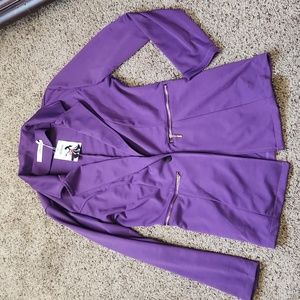Purple blazer